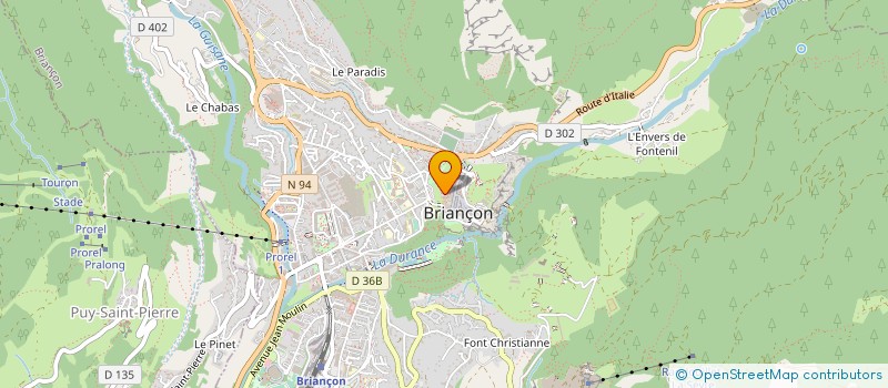 localisation de l'entreprise MONSIEUR JEAN SURY à BRIANCON