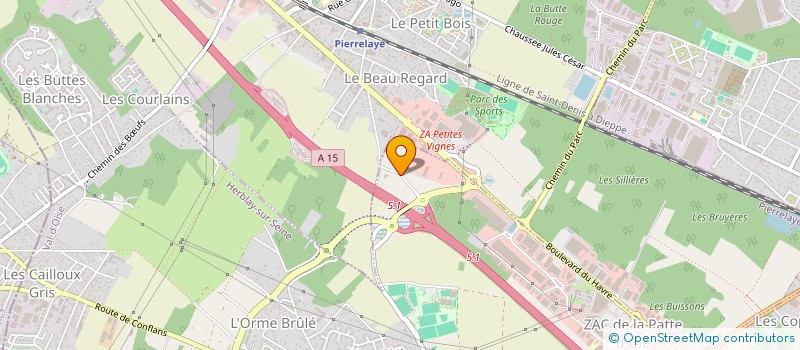 localisation de l'entreprise MONSIEUR JEAN SURY  HERBLAY-SUR-SEINE