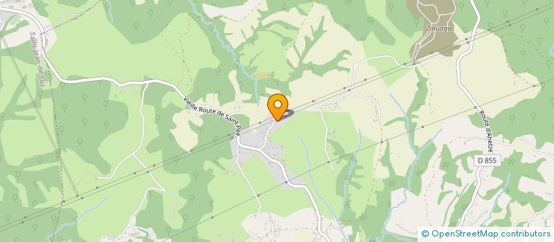 localisation de l'entreprise MONSIEUR JEAN SUSPERREGUI  ASCAIN