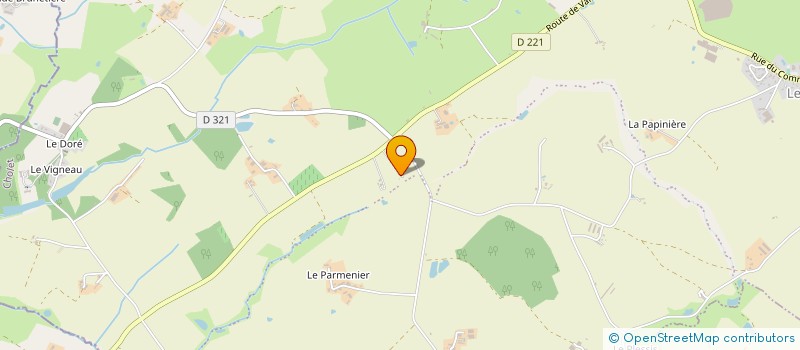 localisation de l'entreprise MONSIEUR JEAN SUTEAU à MONTREVAULT-SUR-EVRE