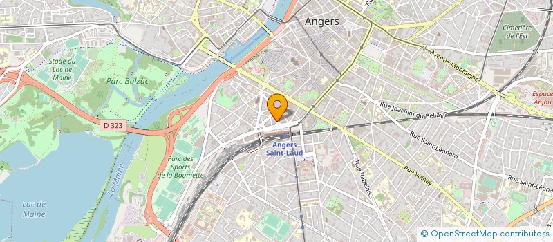 localisation de l'entreprise MONSIEUR JEAN SUTTER à ANGERS