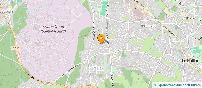 localisation de l'entreprise MONSIEUR JEAN SYLVA  SAINT-MEDARD-EN-JALLES