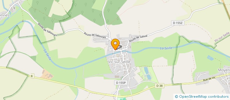 localisation de l'entreprise MONSIEUR JEAN-SYLVAIN ALBERTI à VIC-SUR-SEILLE