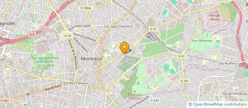 localisation de l'entreprise MONSIEUR JEAN-SYLVAIN BRAND à MONTREUIL