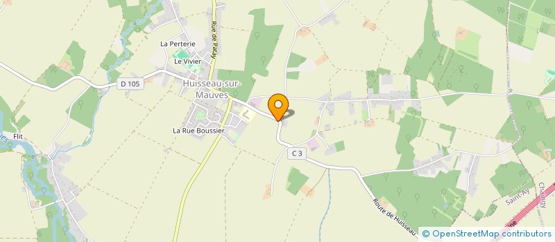 localisation de l'entreprise MONSIEUR JEAN SYLVAIN FERLAY à HUISSEAU-SUR-MAUVES