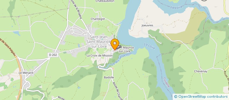 localisation de l'entreprise MONSIEUR JEAN-SYLVAIN MASSE  SAINT-JEAN-SAINT-MAURICE-SUR-LOIRE