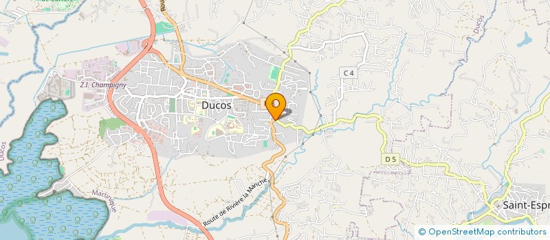 localisation de l'entreprise MONSIEUR JEAN SYLVESTRE  DUCOS