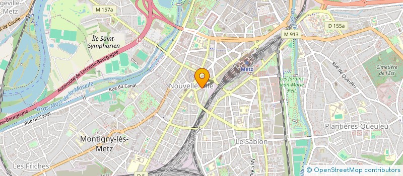 localisation de l'entreprise MONSIEUR JEAN SZECEL  METZ