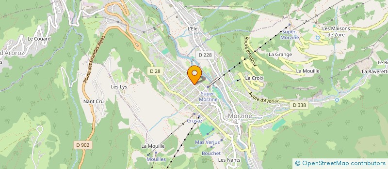 localisation de l'entreprise MONSIEUR JEAN TABERLET à MORZINE