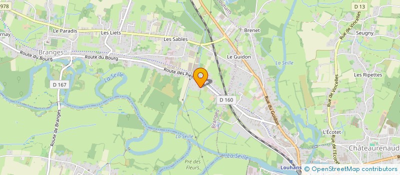 localisation de l'entreprise MONSIEUR JEAN TACHER  BRANGES