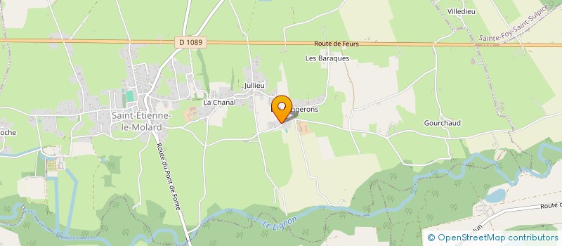 localisation de l'entreprise MONSIEUR JEAN TACHET à SAINT-ETIENNE-LE-MOLARD