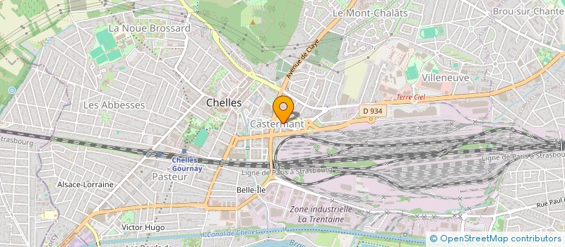 localisation de l'entreprise MONSIEUR JEAN TAE  CHELLES