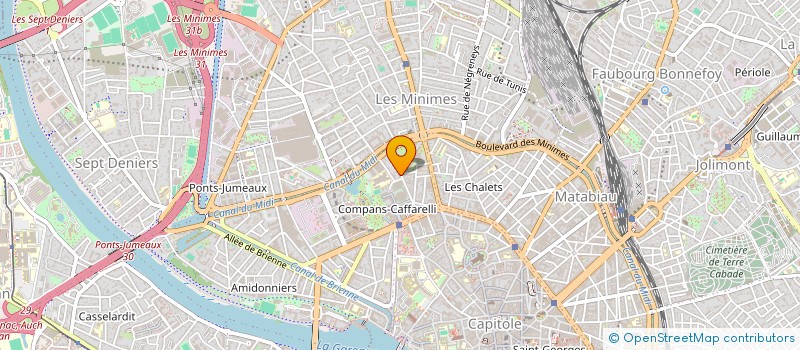 localisation de l'entreprise MONSIEUR JEAN TAHINJANAHARY à TOULOUSE