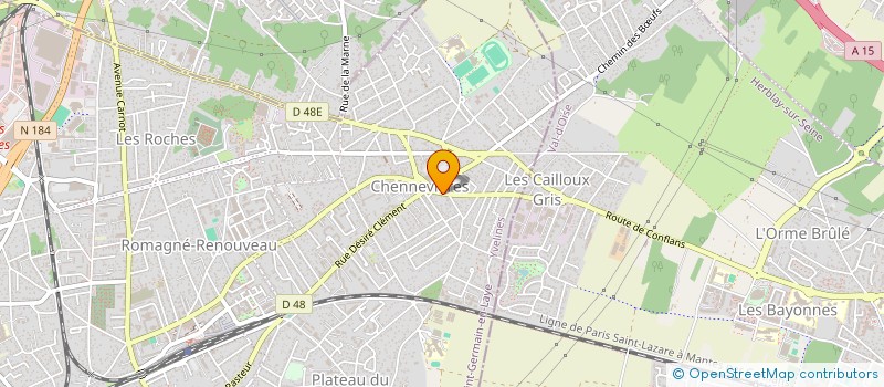 localisation de l'entreprise MONSIEUR JEAN TAICOM  CONFLANS-SAINTE-HONORINE