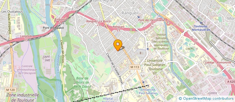 localisation de l'entreprise MONSIEUR JEAN TAILLANDIER à TOULOUSE