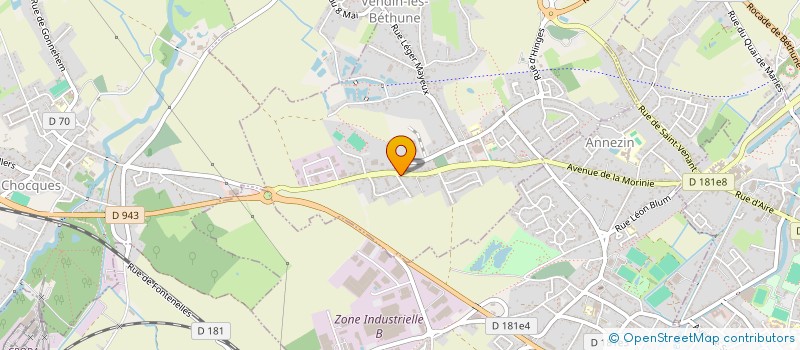 localisation de l'entreprise MONSIEUR JEAN TAILLY  VENDIN-LES-BETHUNE