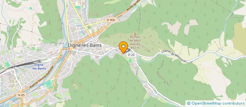 localisation de l'entreprise MONSIEUR JEAN TALIGNANI à DIGNE-LES-BAINS