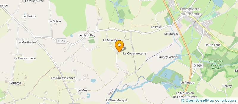localisation de l'entreprise MONSIEUR JEAN TALIGOT à CHATILLON-EN-VENDELAIS