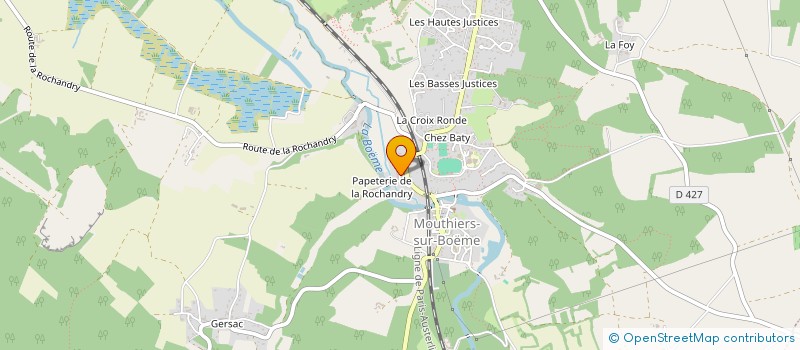 localisation de l'entreprise MONSIEUR JEAN TALLON  SIREUIL