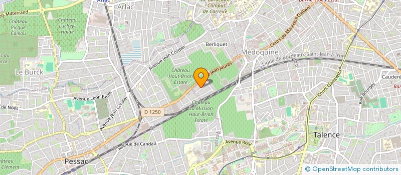 localisation de l'entreprise MONSIEUR JEAN TAMAREL  TALENCE