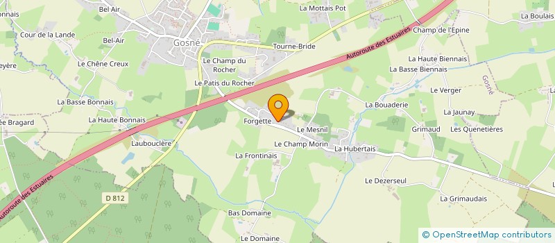localisation de l'entreprise MONSIEUR JEAN TANCEREL à SAINT-HILAIRE-DES-LANDES