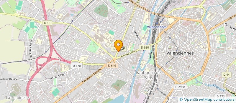 localisation de l'entreprise MONSIEUR JEAN TANCHE à VALENCIENNES