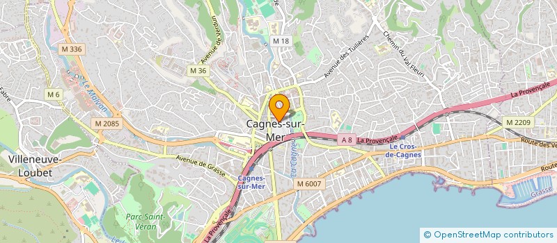 localisation de l'entreprise MONSIEUR JEAN TANCOVICH à CAGNES-SUR-MER