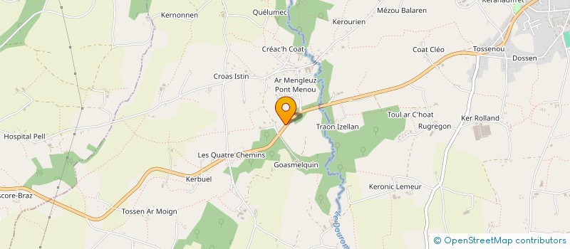 localisation de l'entreprise MONSIEUR JEAN TANGUY  LANMEUR