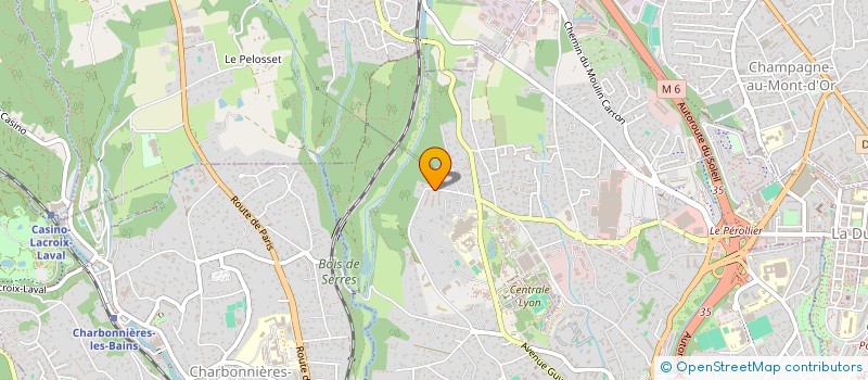 localisation de l'entreprise MONSIEUR JEAN TANOH  ECULLY