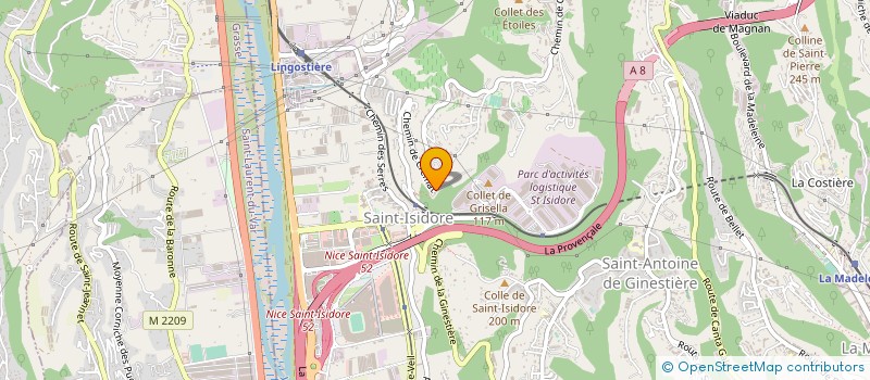 localisation de l'entreprise MONSIEUR JEAN TARABELLA  LUCERAM