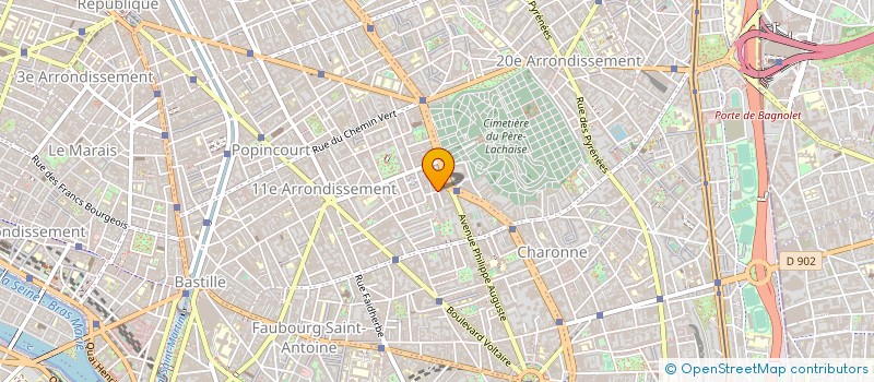 localisation de l'entreprise MONSIEUR JEAN TARDY à PARIS