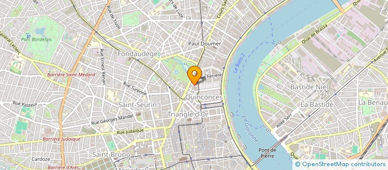 localisation de l'entreprise MONSIEUR JEAN TARIS  BORDEAUX