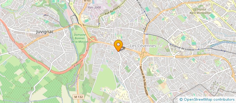 localisation de l'entreprise MONSIEUR JEAN TARLET à MONTPELLIER