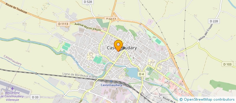 localisation de l'entreprise MONSIEUR JEAN TARRADE à CASTELNAUDARY