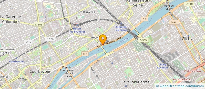 localisation de l'entreprise MONSIEUR JEAN TARTANE à COURBEVOIE