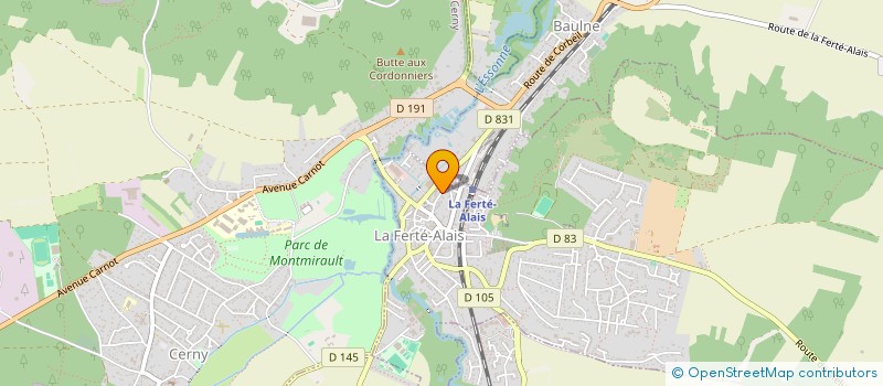 localisation de l'entreprise MONSIEUR JEAN TARTARIN à LA FERTE-ALAIS
