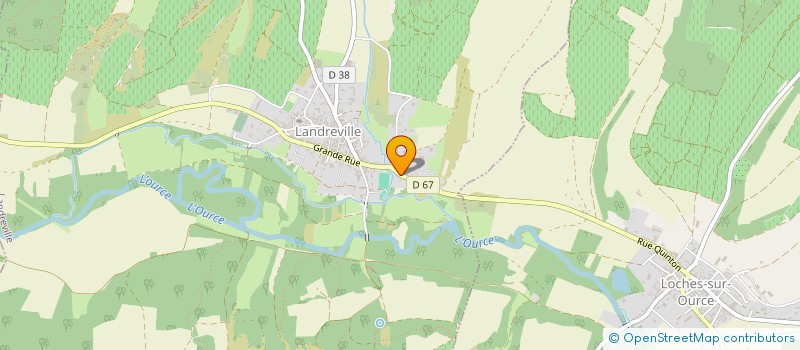 localisation de l'entreprise MONSIEUR JEAN TASSIN à CELLES-SUR-OURCE