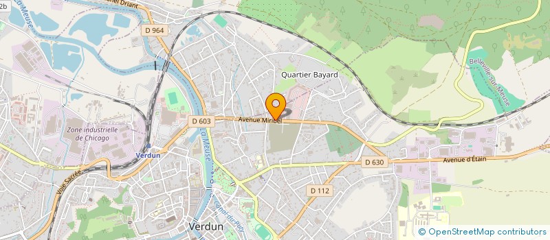 localisation de l'entreprise MONSIEUR JEAN TASTARD  VERDUN