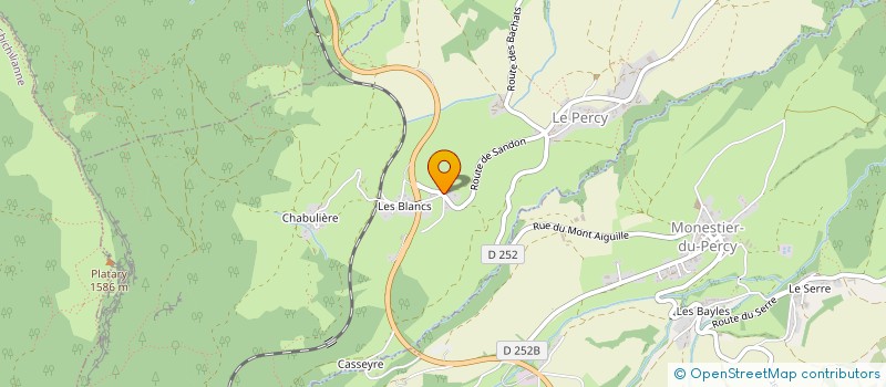 localisation de l'entreprise MONSIEUR JEAN TATIN  LE PERCY