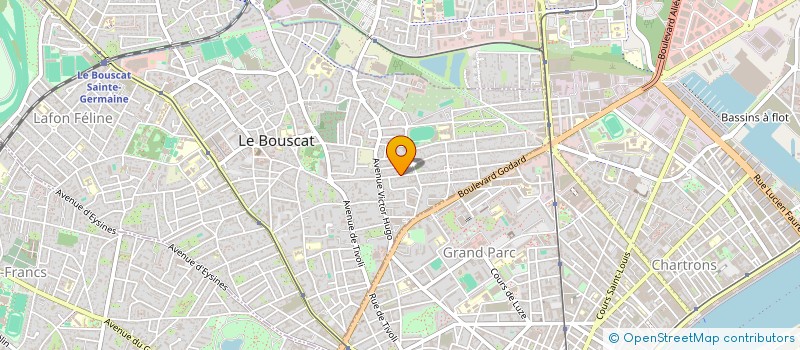 localisation de l'entreprise MONSIEUR JEAN TAUZIN à LE BOUSCAT