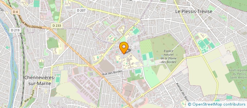 localisation de l'entreprise MONSIEUR JEAN TCHANTCHOU à CHENNEVIERES-SUR-MARNE