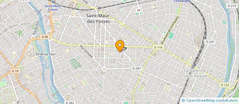 localisation de l'entreprise MONSIEUR JEAN TEBOUL à SAINT-MAUR-DES-FOSSES