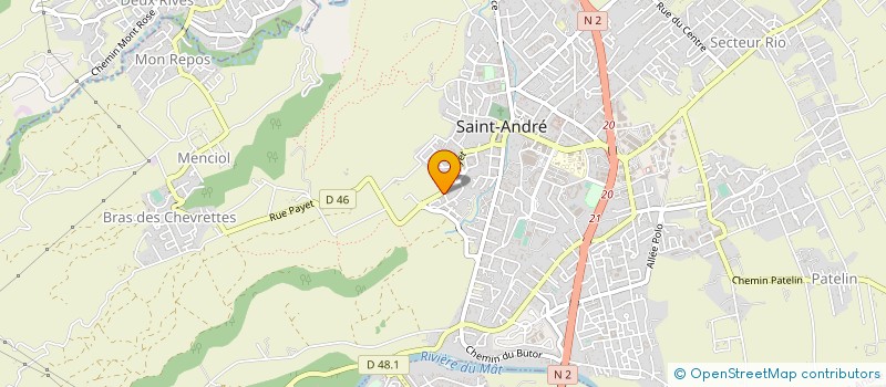 localisation de l'entreprise MONSIEUR JEAN TECHER à SAINT-ANDRE
