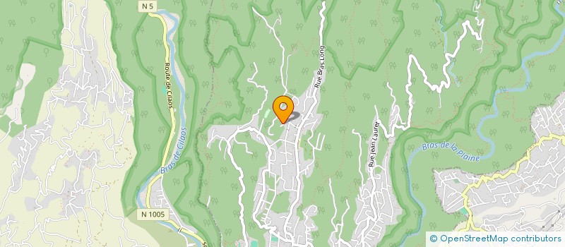 localisation de l'entreprise MONSIEUR JEAN TECHER  ENTRE-DEUX