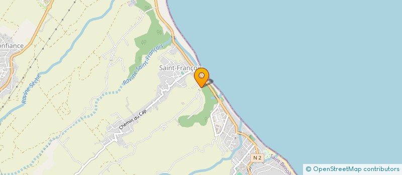 localisation de l'entreprise MONSIEUR JEAN TECHER  SAINT-BENOIT