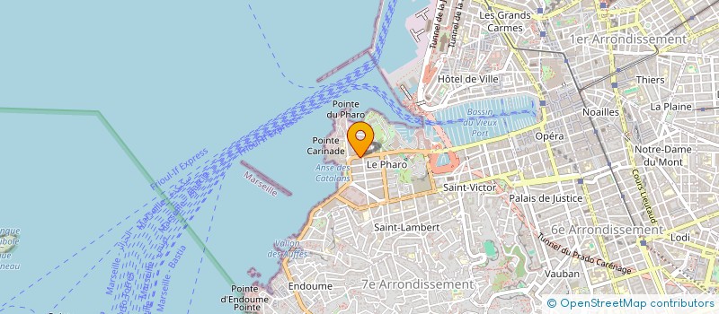 localisation de l'entreprise MONSIEUR JEAN TEDETTI à MARSEILLE