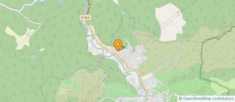 localisation de l'entreprise MONSIEUR JEAN TEISSEIRE  BELGENTIER