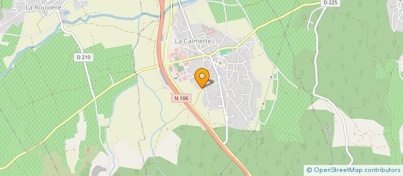 localisation de l'entreprise MONSIEUR JEAN TEISSIER  BOUCOIRAN-ET-NOZIERES