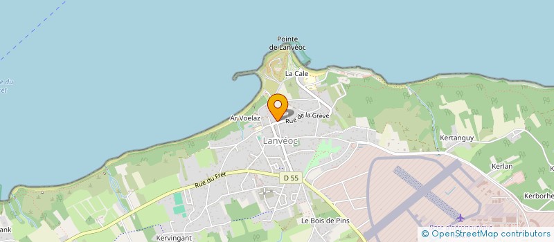 localisation de l'entreprise MONSIEUR JEAN TEIXEIRA DE CASTRO  LANVEOC