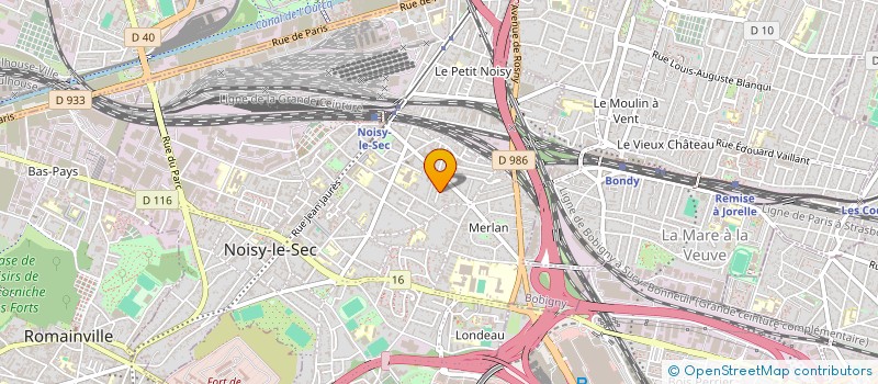 localisation de l'entreprise MONSIEUR JEAN TELLIER à NOISY-LE-SEC
